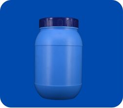 8 No. plastic jar